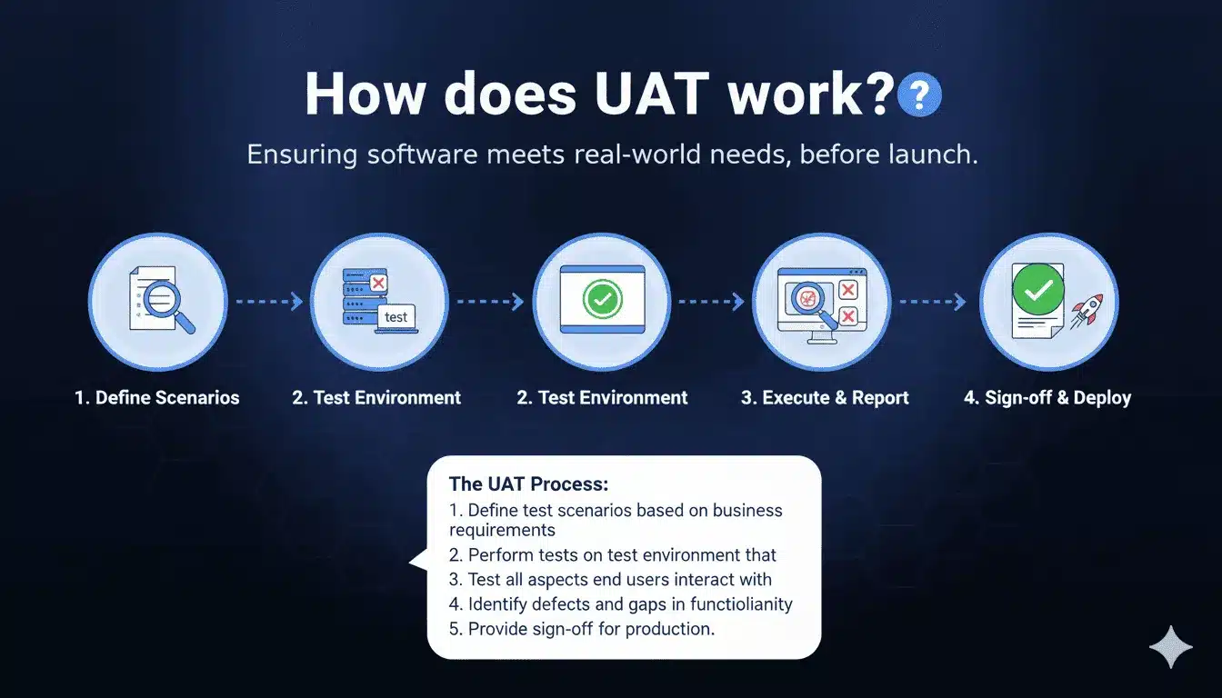 How does UAT work