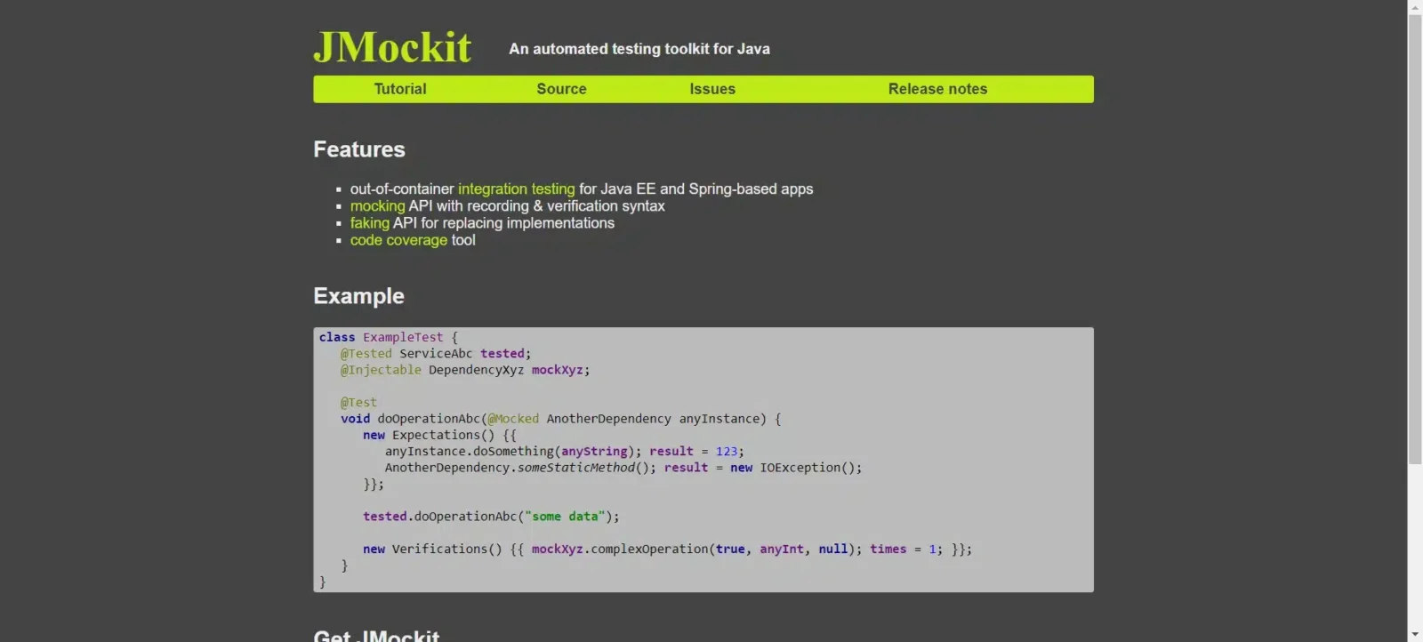 JMockittest