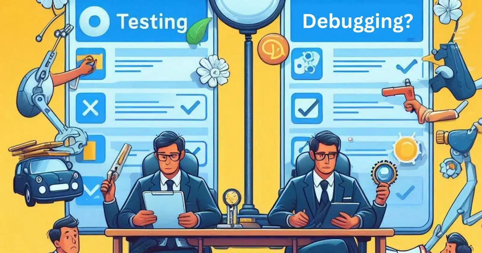 Testing vs Debugging