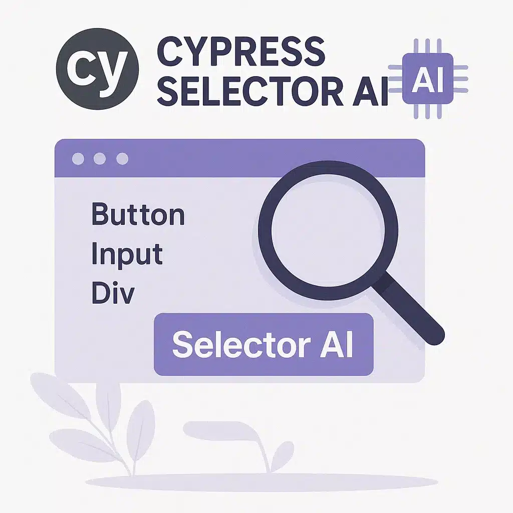 Cypress selector AI tool