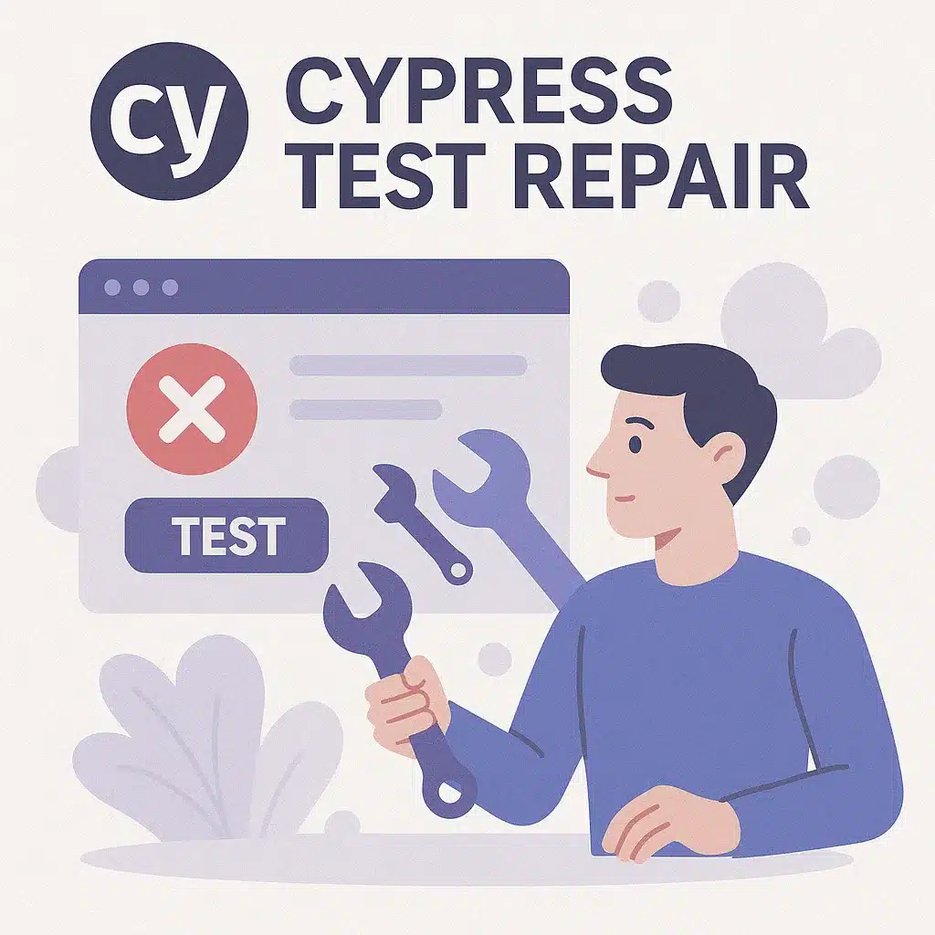 Cypress test repair tool.