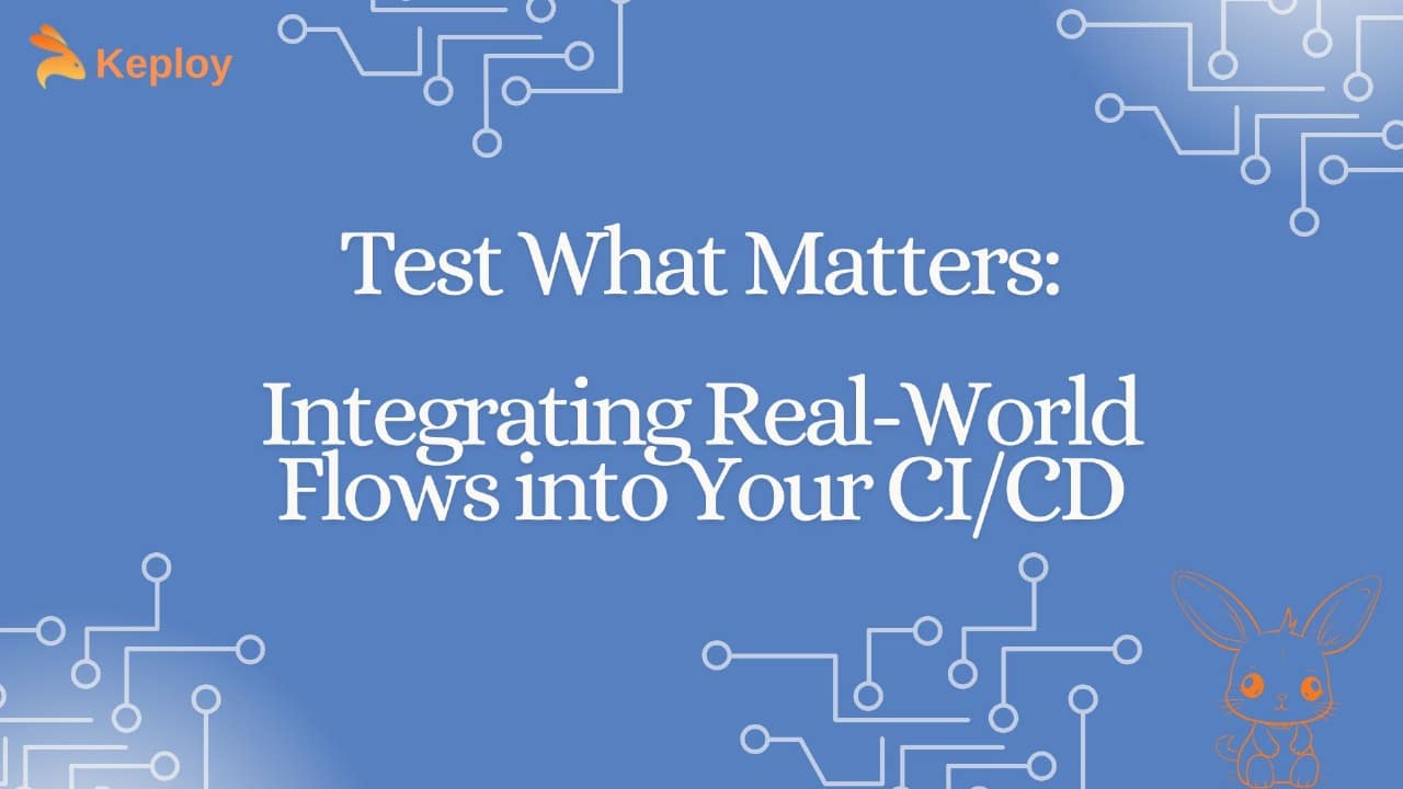 Integration of E2E Testing in a CI/CD Pipeline