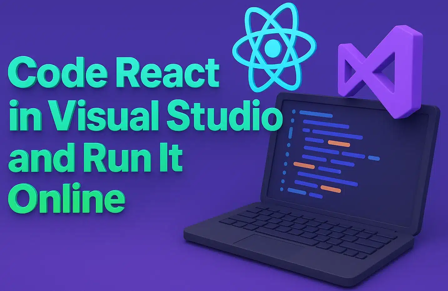 Running React Code in Visual Studio Code and Online