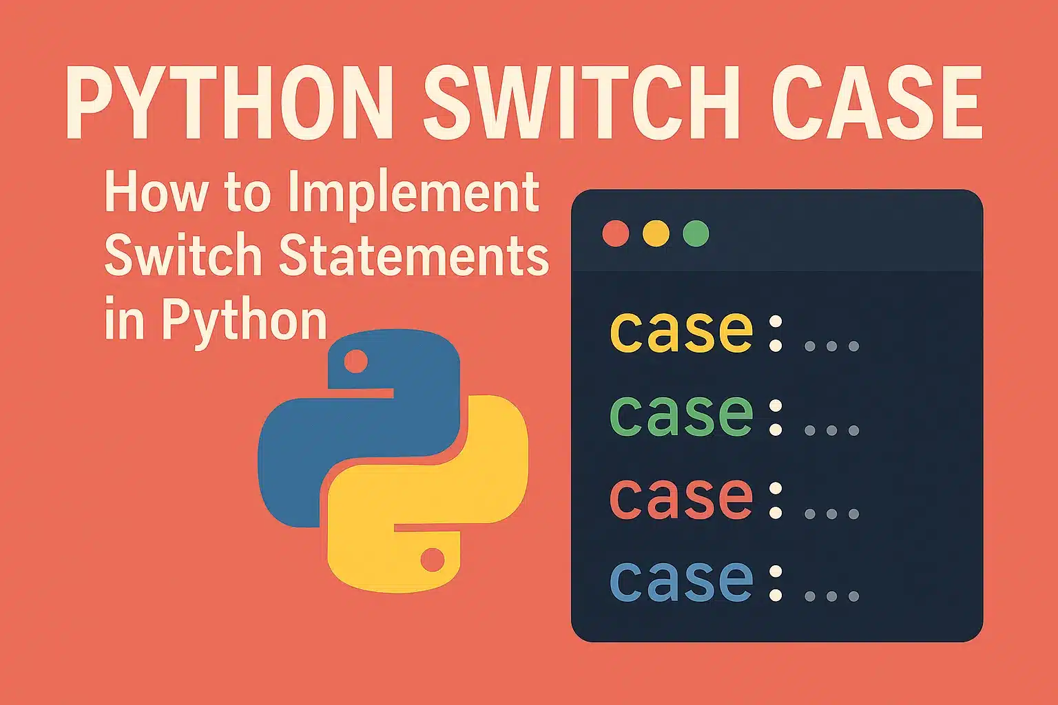 Python Switch Case: How to Implement Switch Statements in Python