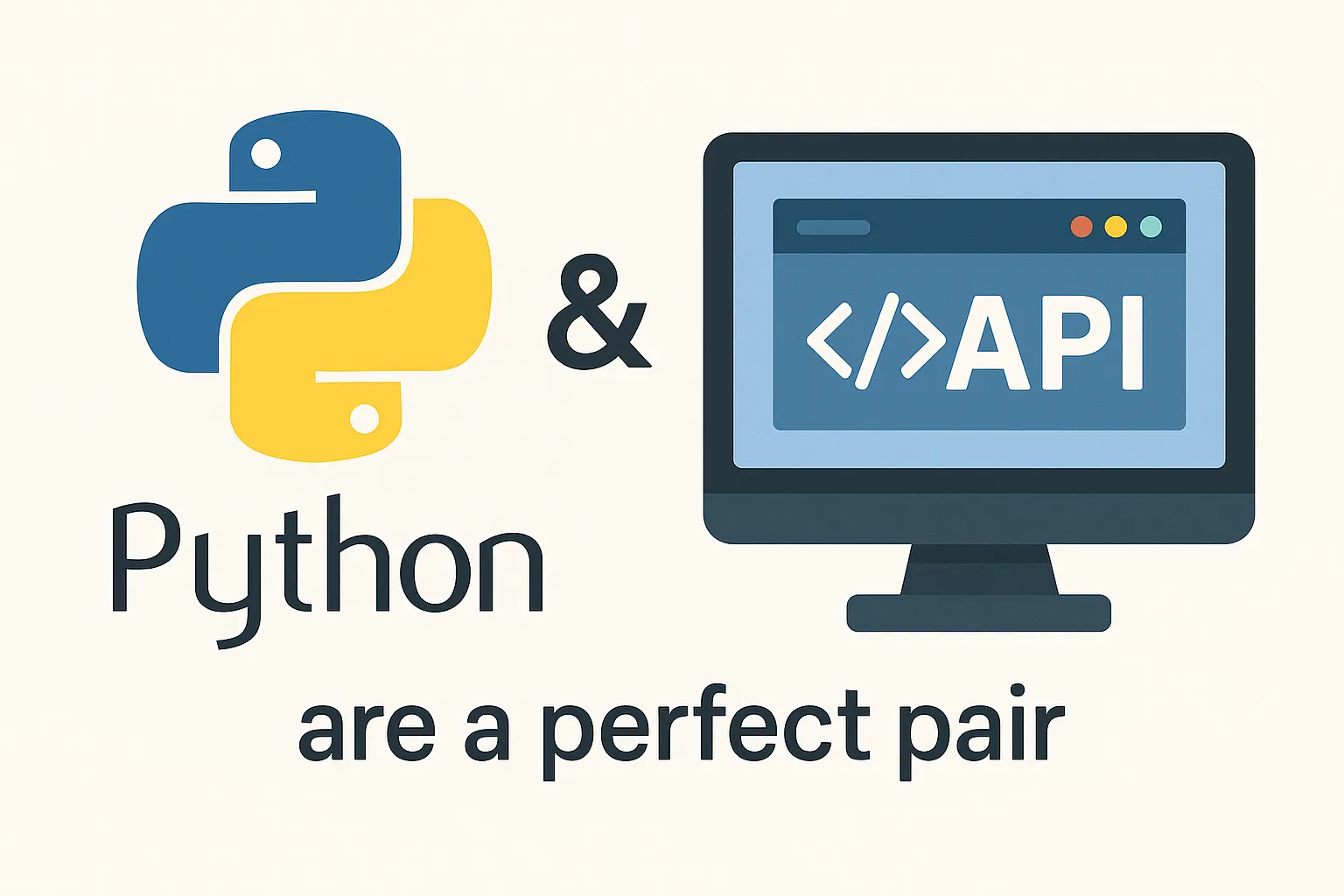 Python and APIs are a perfect pair