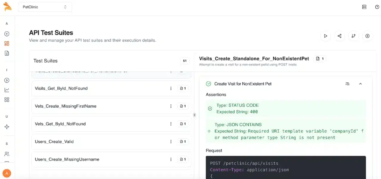 API test suites