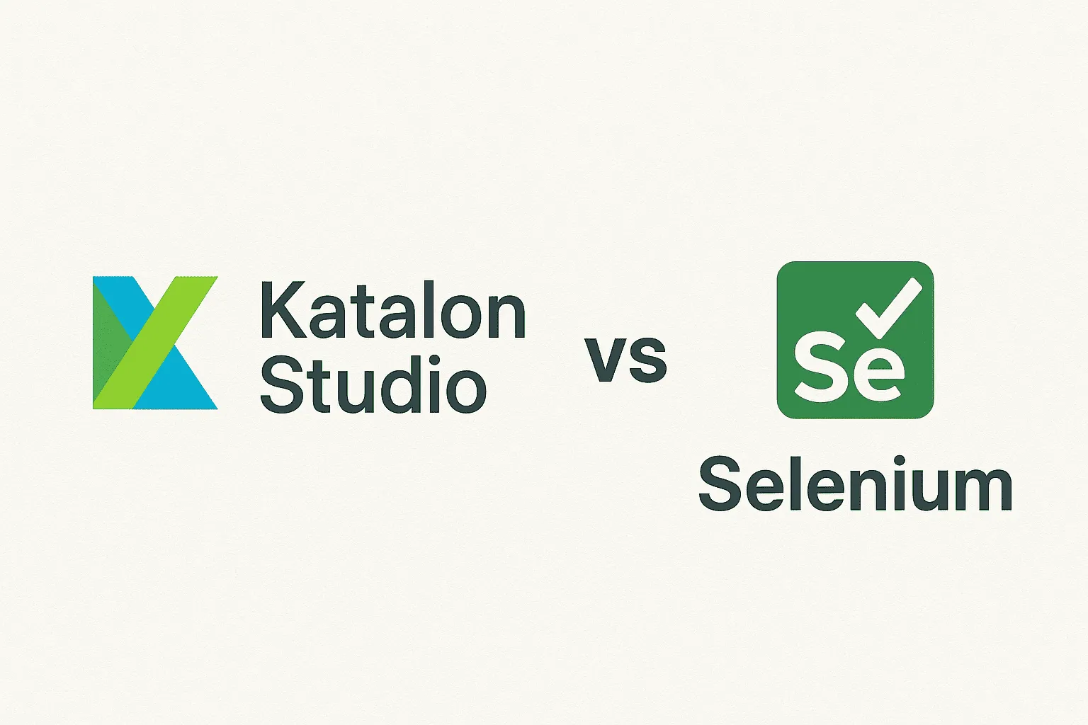 katalon studio vs selenium