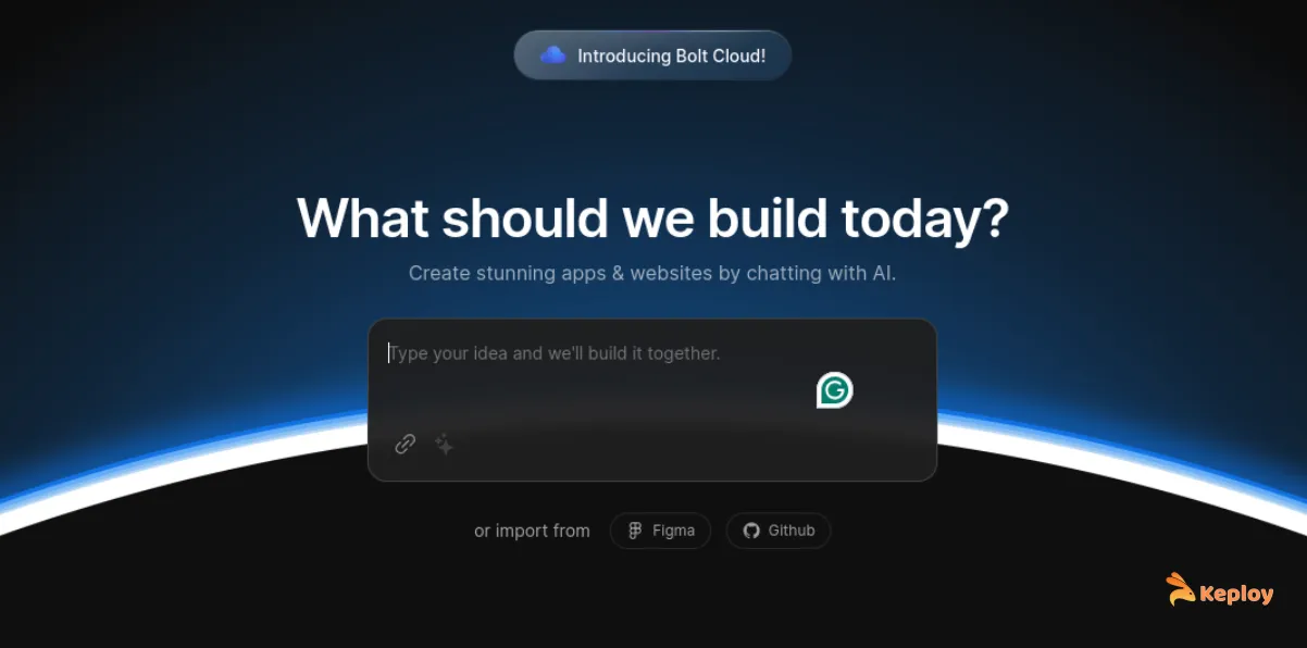 bolt dev ai for coding