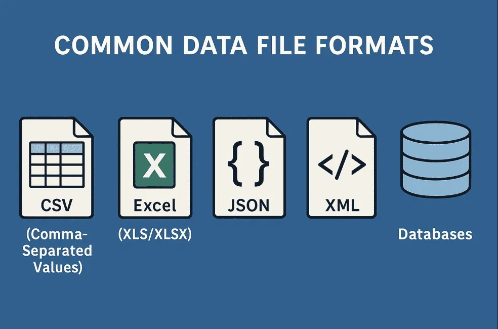 data file formats