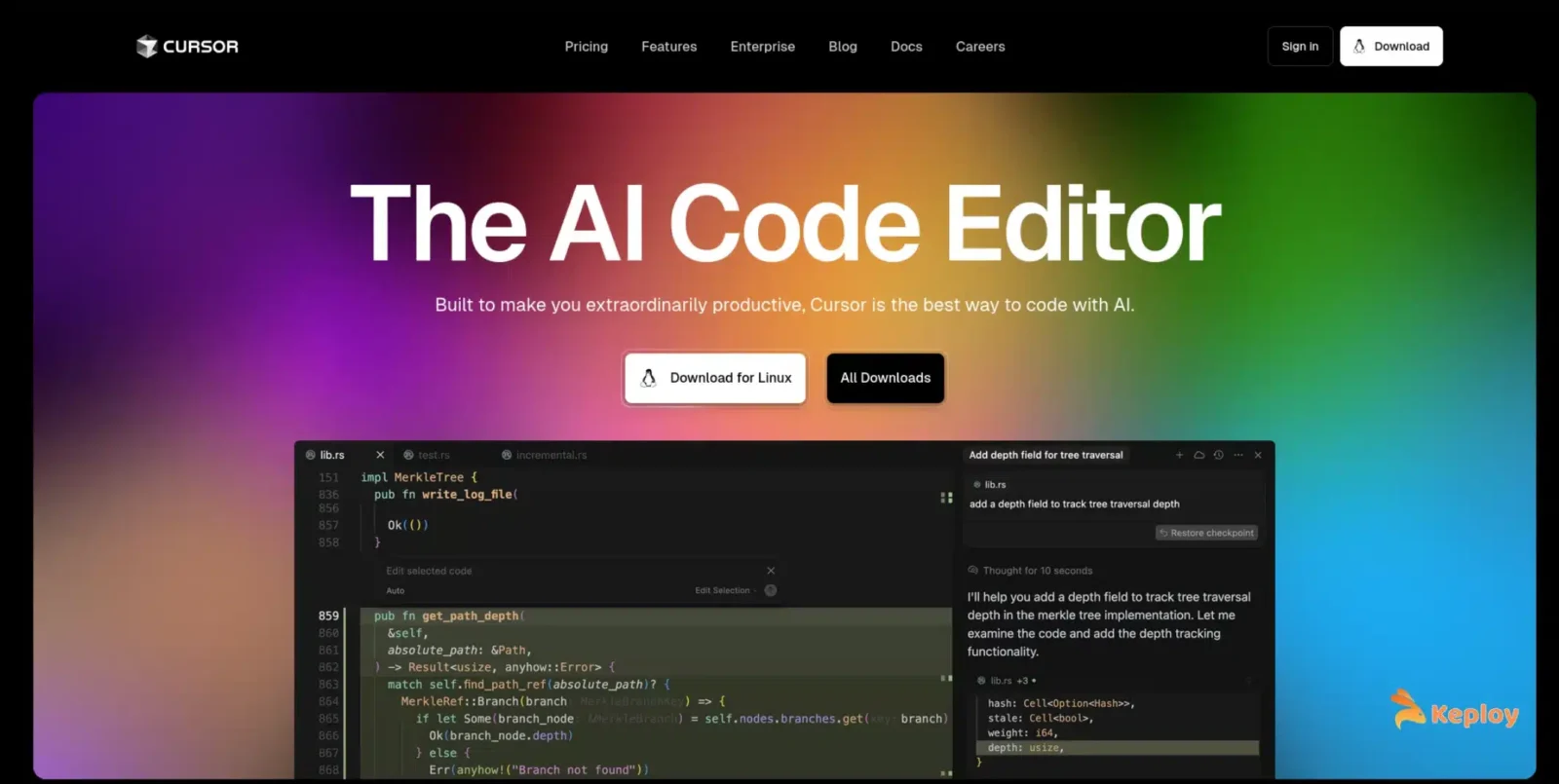 cursor ai for coding