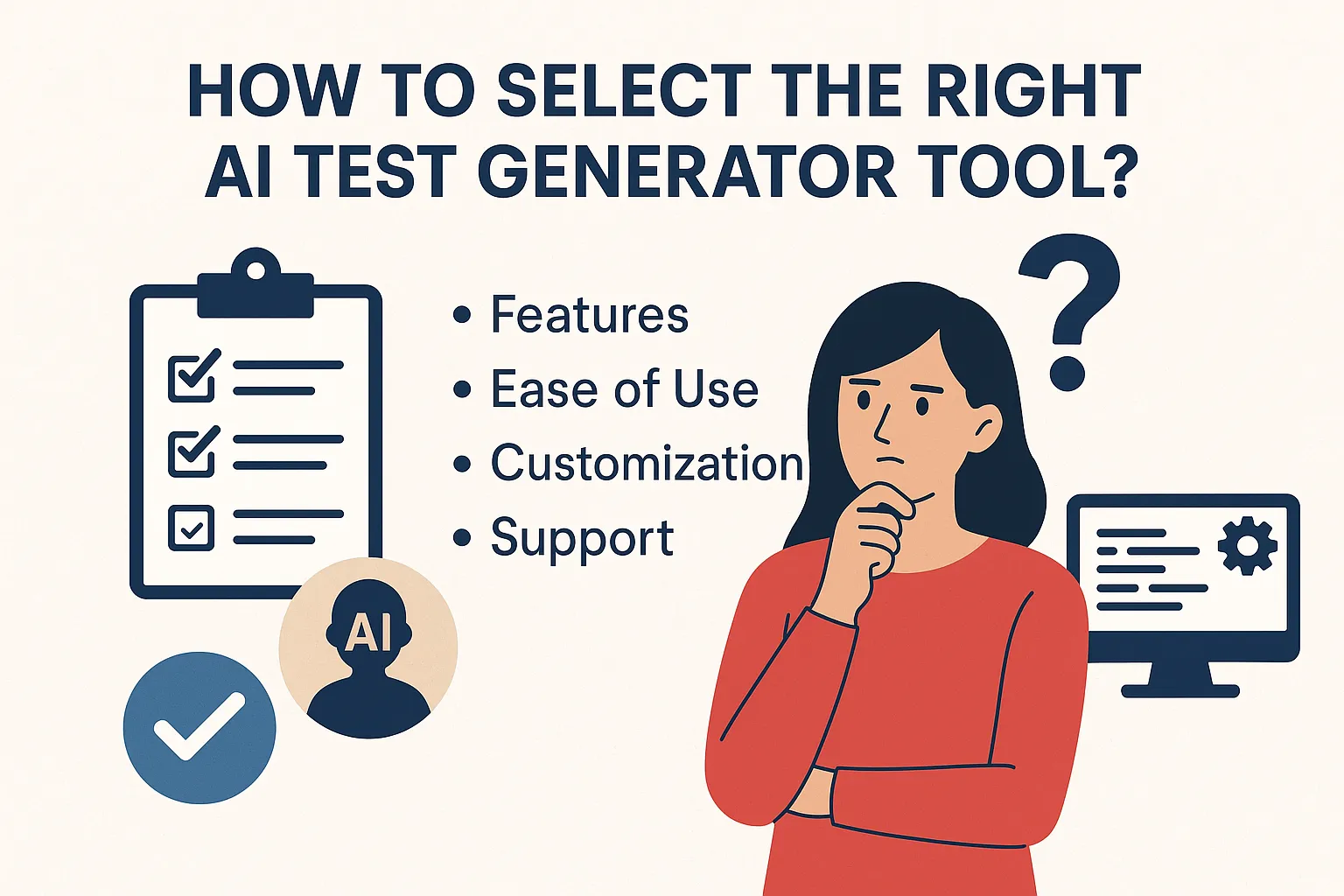 How To Select The Right AI Test Generator Tool?
