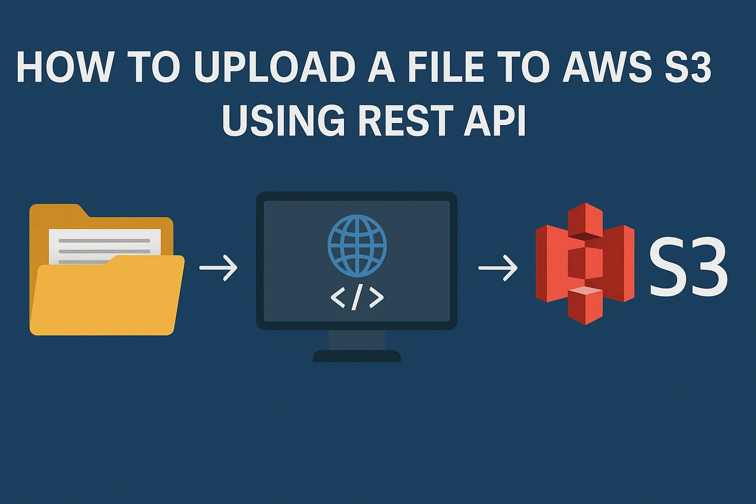 How to Upload a File to Amazon S3 Using REST API