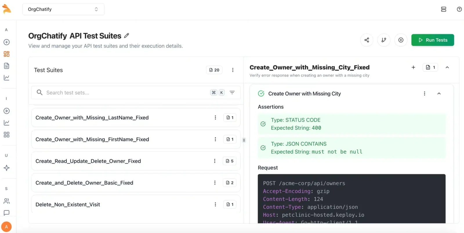 keploy api testing platform