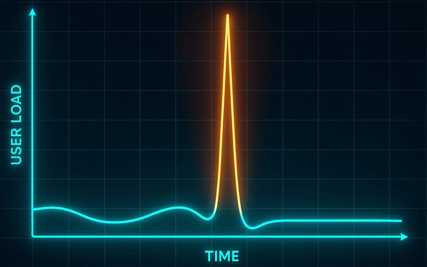 Spike Testing Graph