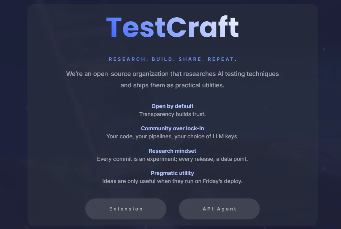 Testcraft