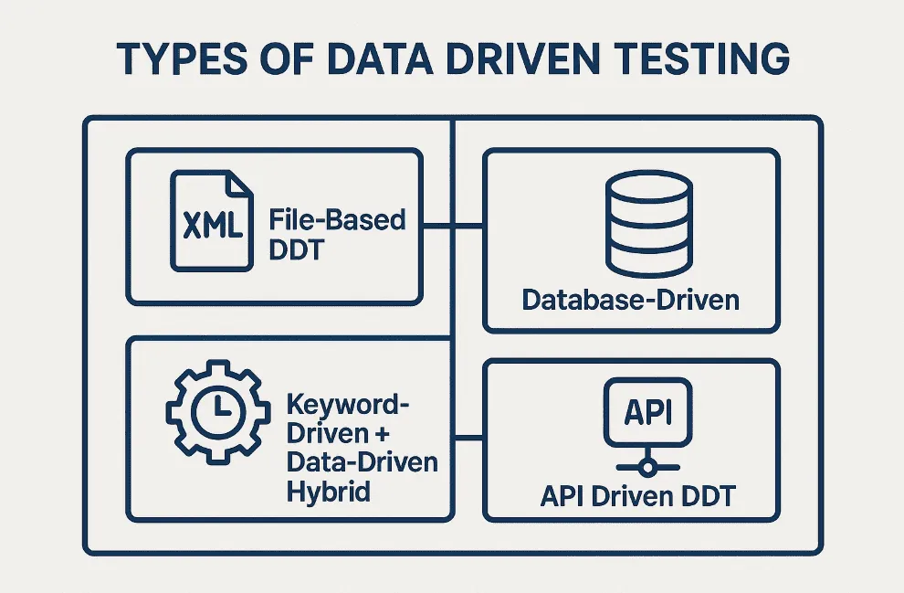 types of data driven testing