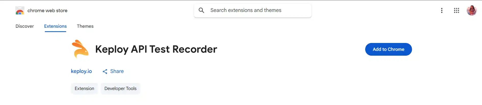 Keploy API Testing using Chrome Extension