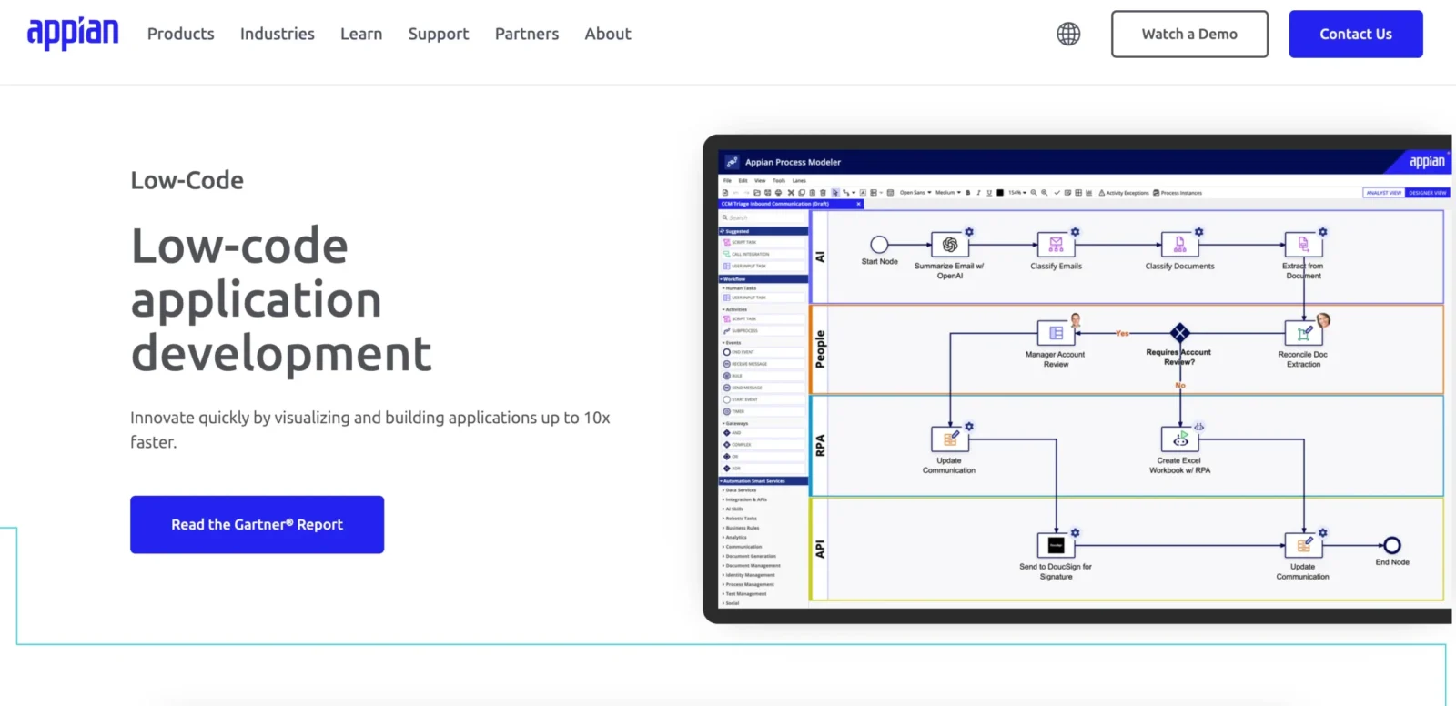 Appian Low code automation