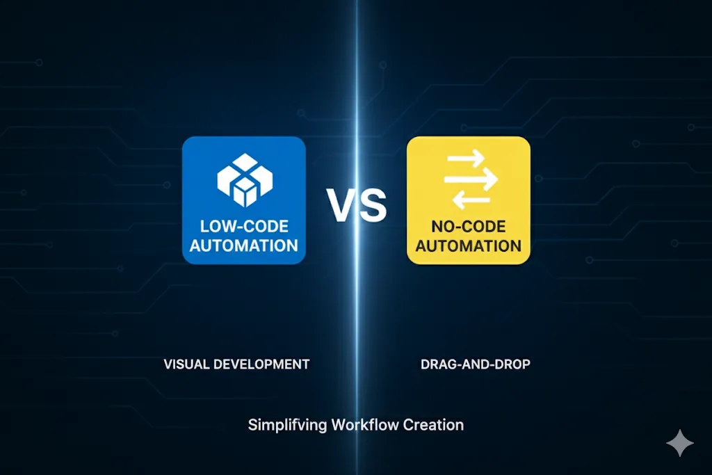 Low-Code Automation vs. No-Code Automation