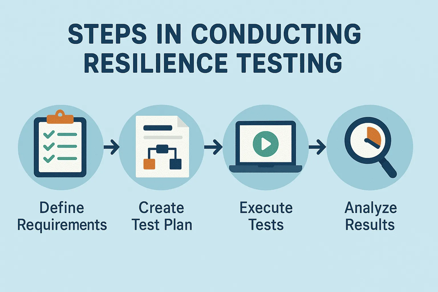 Steps in Conducting Resilience Testing