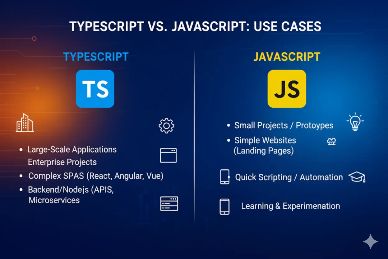 javascript and typescript use cases