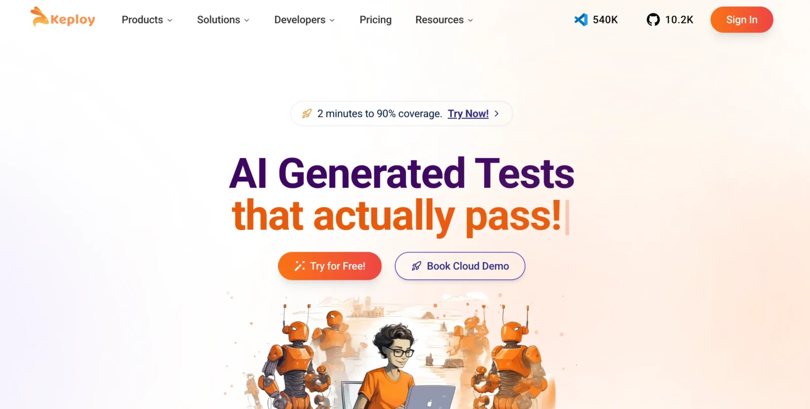 keploy low code test automation