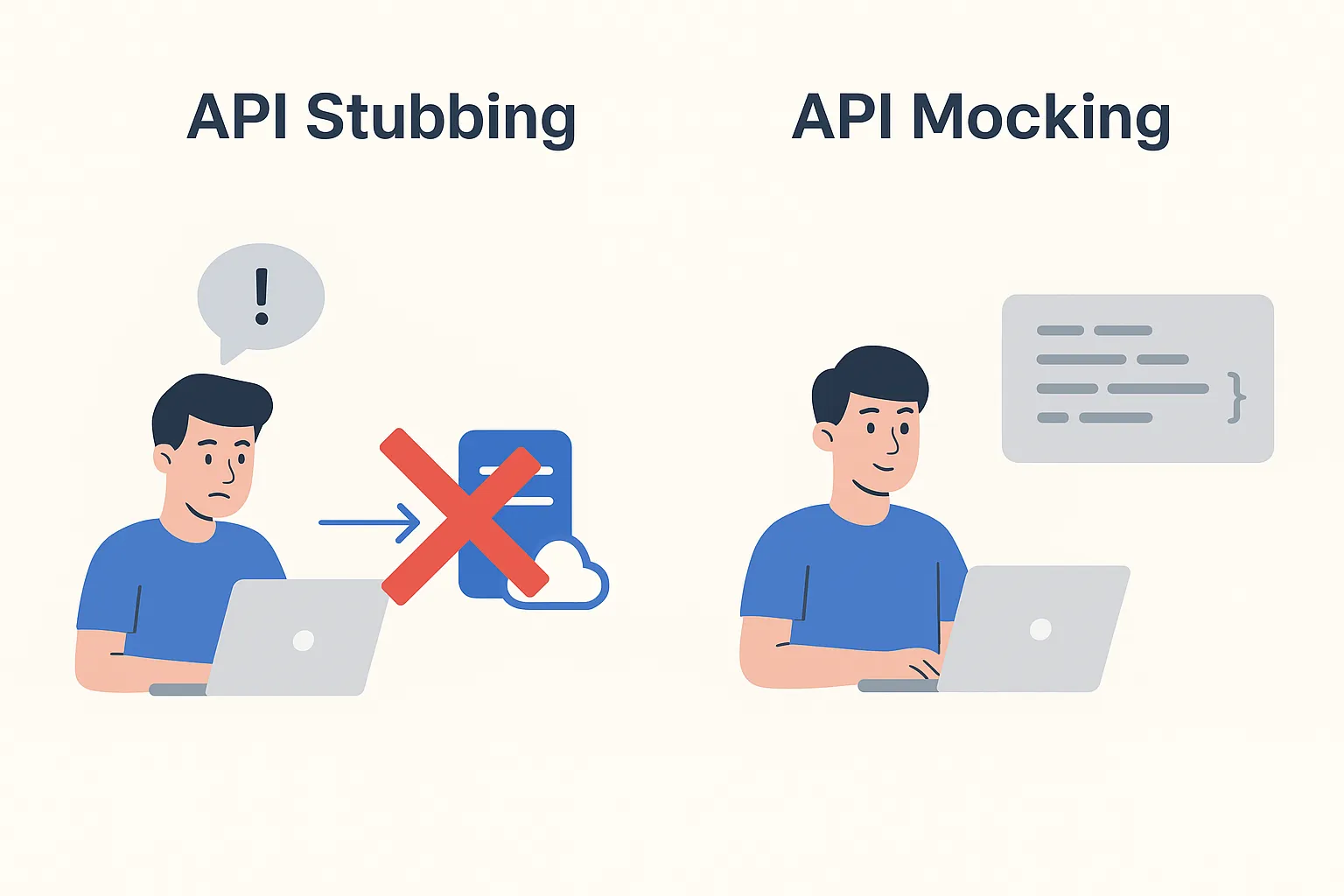 API Stubbing vs Mocking