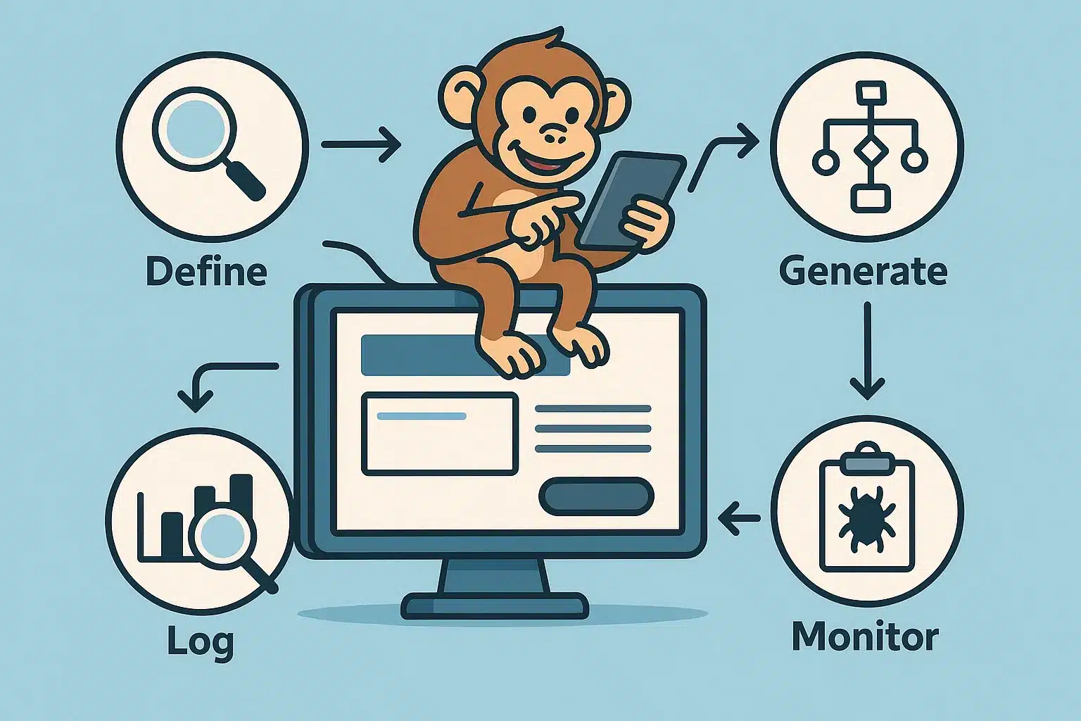 Process of Monkey Testing