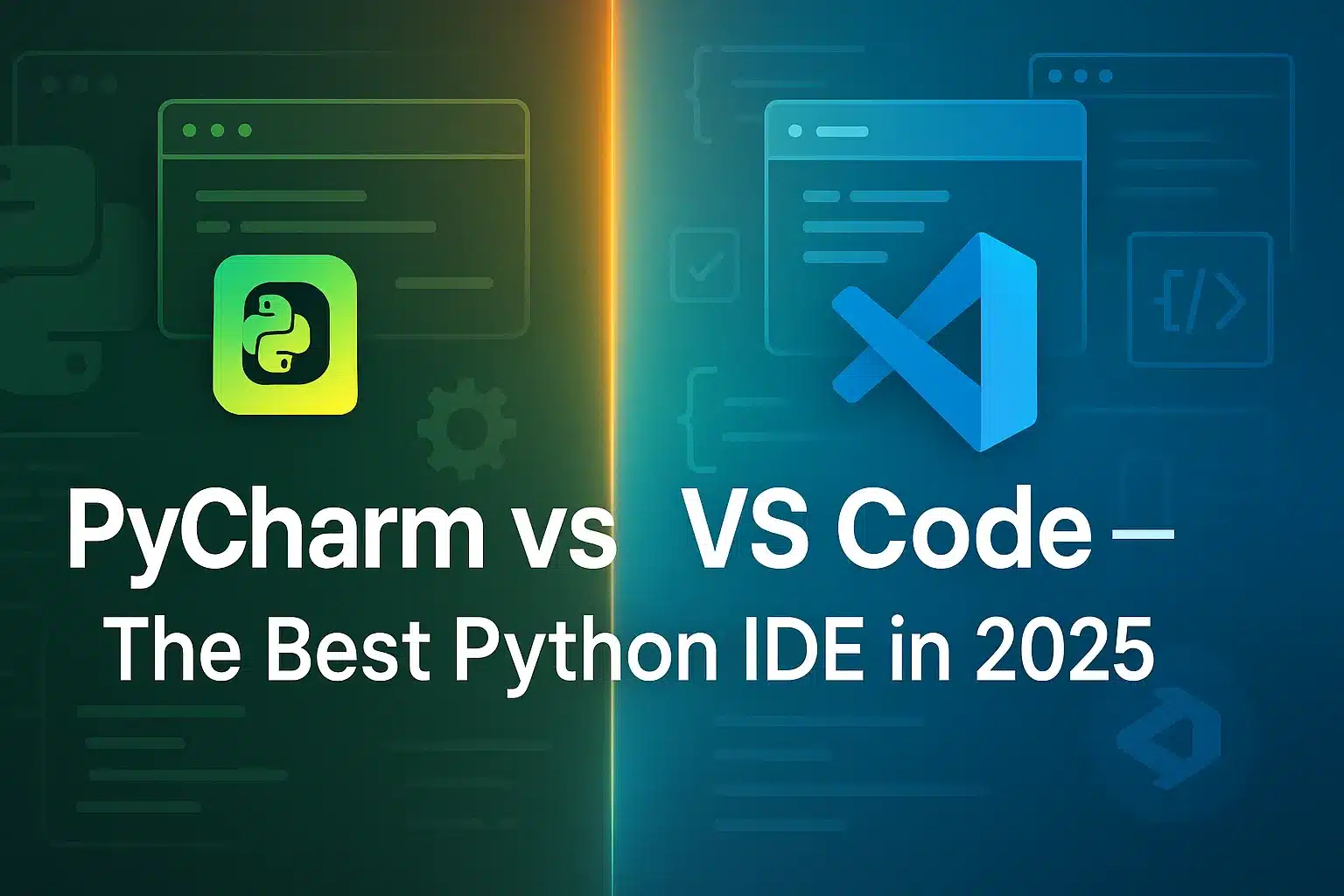 PyCharm vs VS Code — Which Python IDE Wins in 2025?