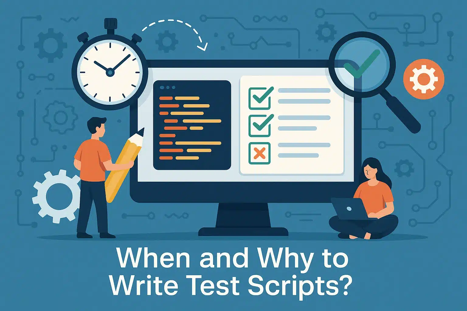 When to Write a Test Script?