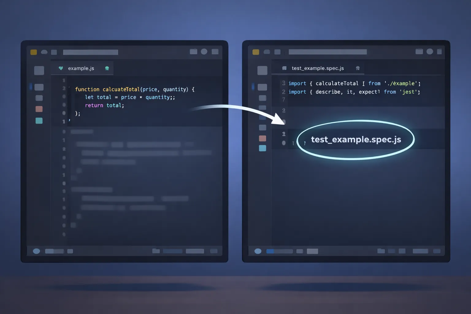 Create a dedicated test file