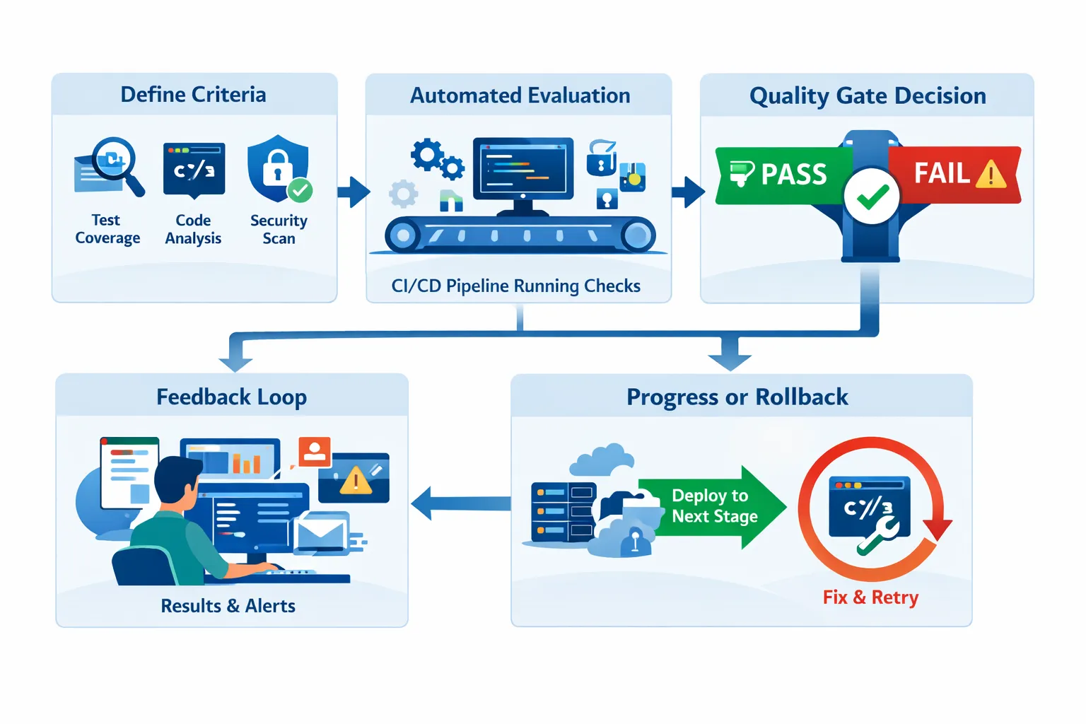 Workflow of Quality Gates