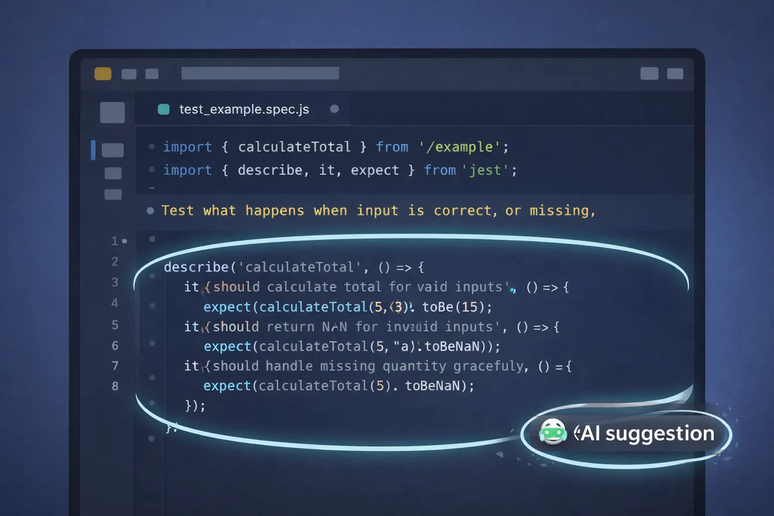 Let Copilot generate a draft