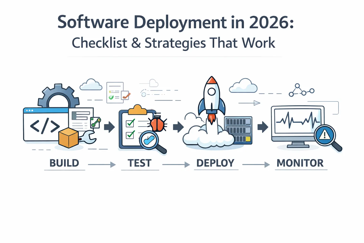 Software Deployment in 2026: Checklist & Strategies That Work