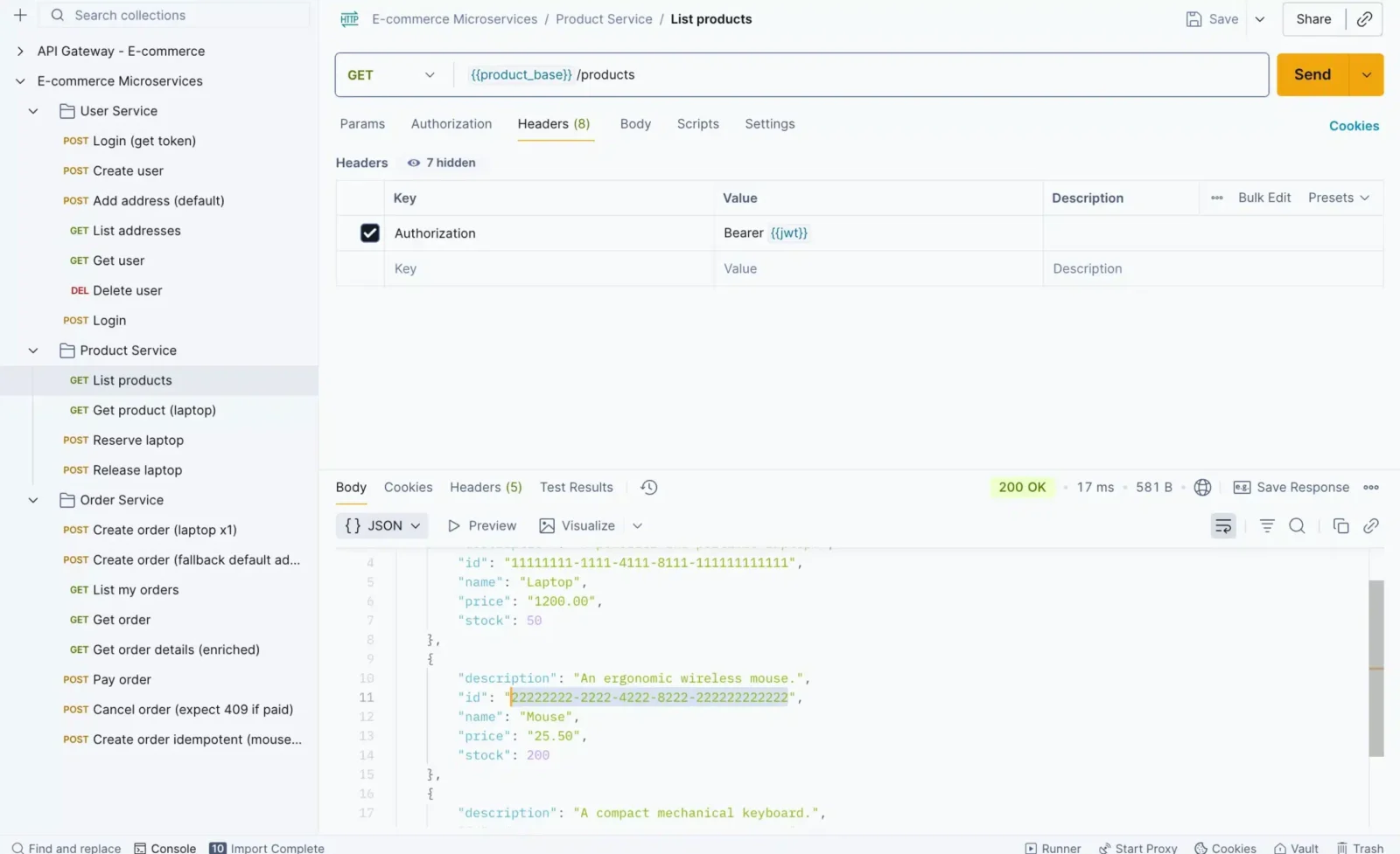 fetch product details
