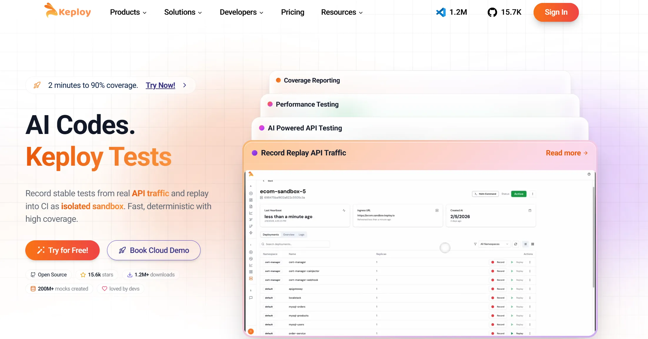 Keploy- Test Automation Framework