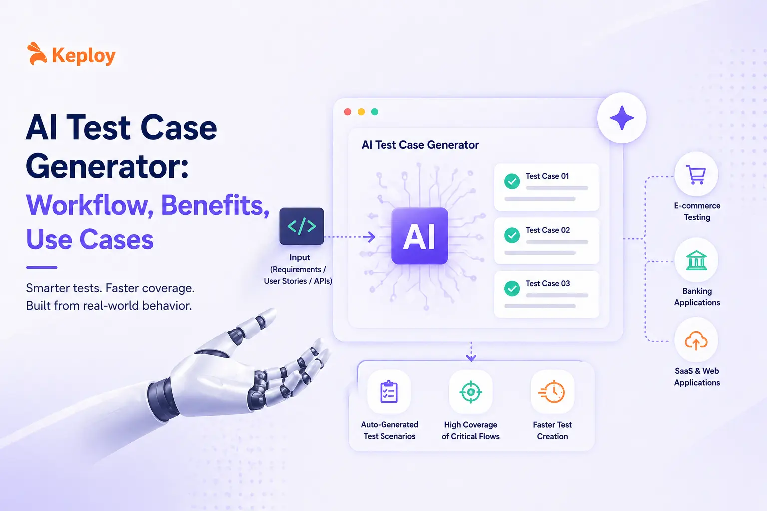 AI Test Case Generator: How It Works, Benefits & API Testing Use Cases
