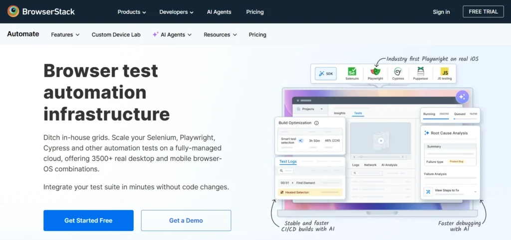 BrowserStack Automate