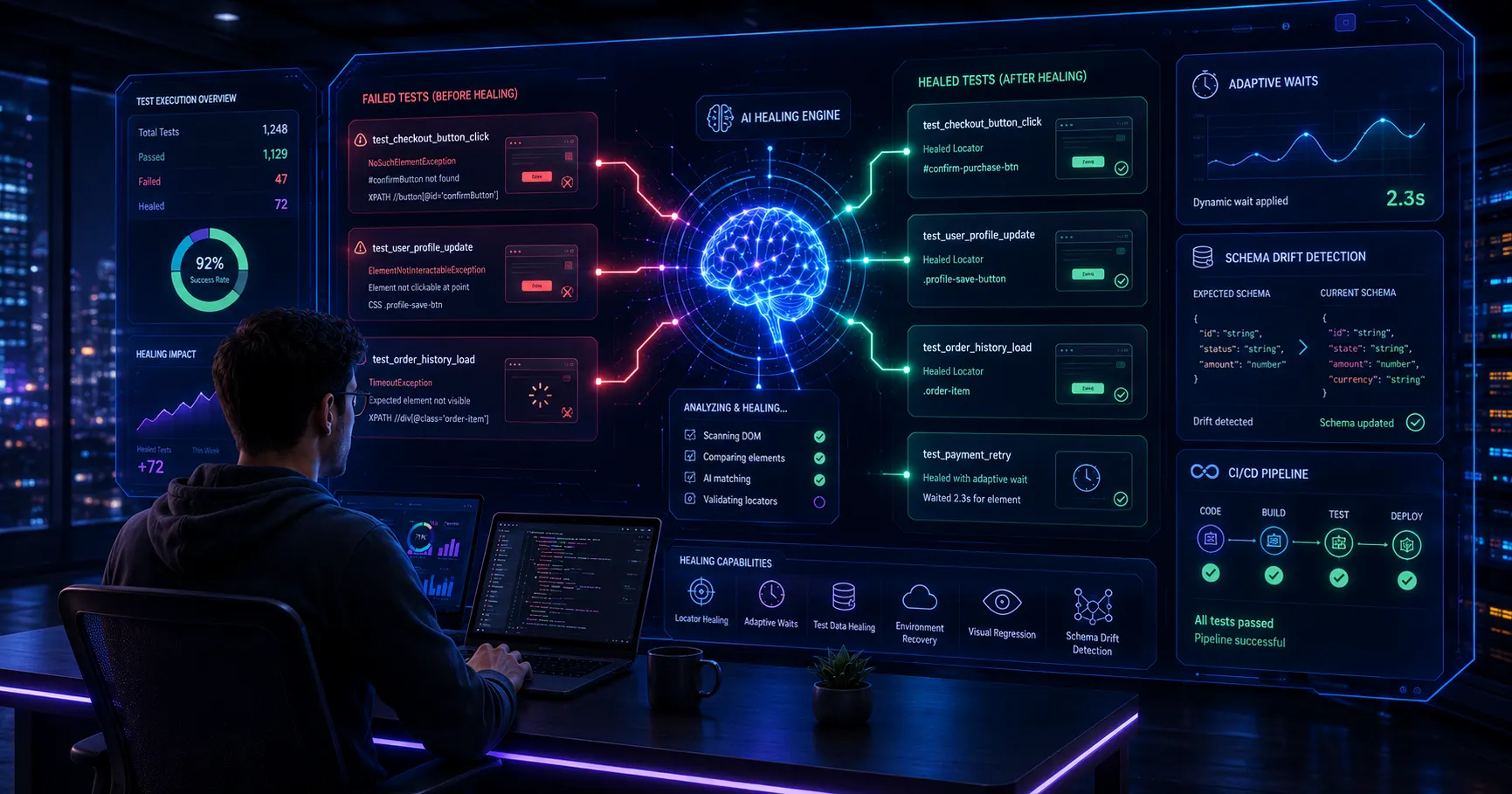 Self-Healing Test Automation: How It Works and How to Implement It
