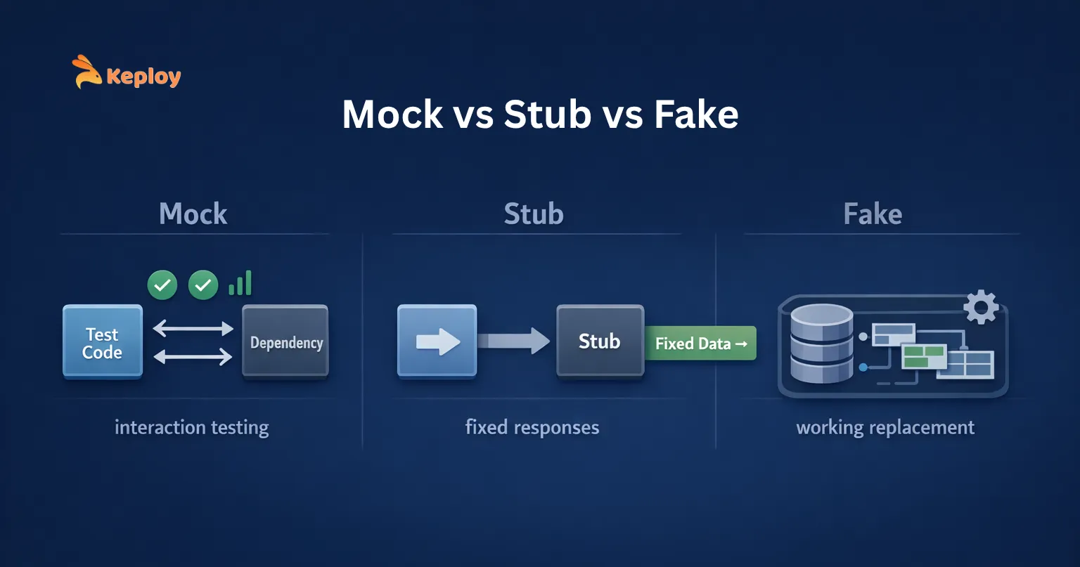 Mock vs. Stub vs. Fake