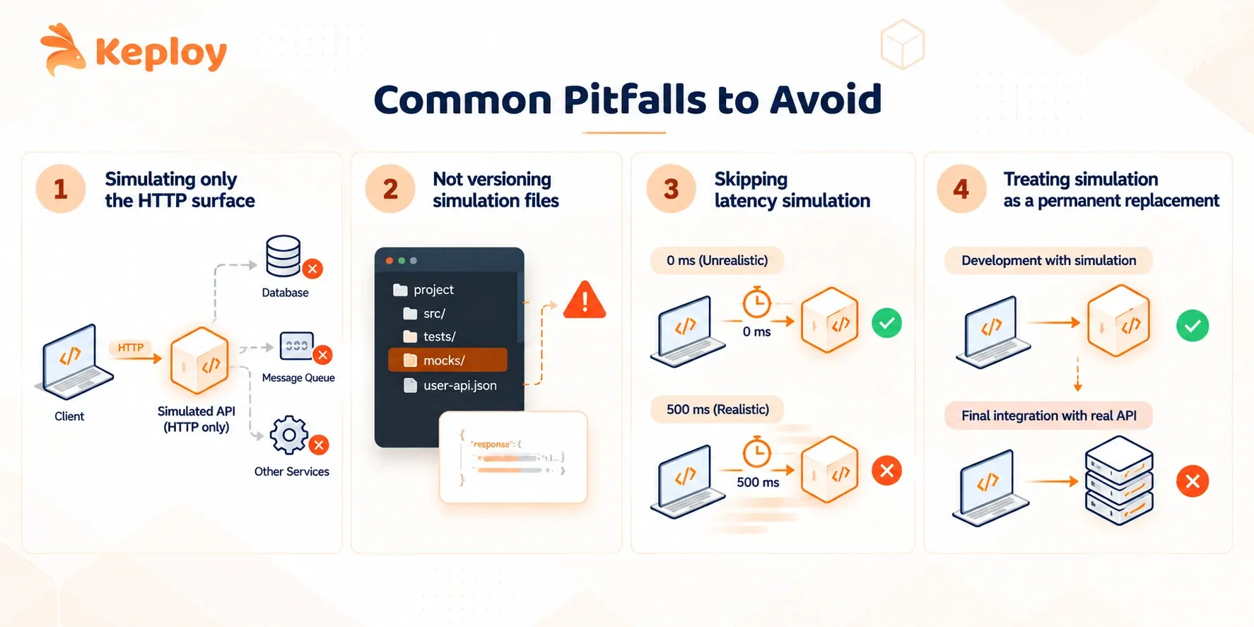 Common API Simulation Pitfalls